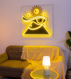 Eye Of Ra Led Neon Acrylic Artwork