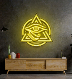 Horus Eye Led Neon Acrylic Artwork