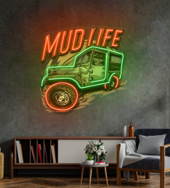 Mud Life Led Neon Sign Light Pop Art