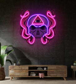 Skull Soul Led Neon Sign Light Pop Art