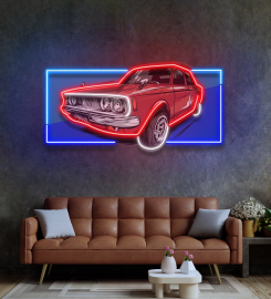 Vintage Old Car Led Neon Sign Light Pop Art